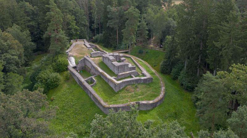 Kozí hrádek – tiché svědectví velkých dějin
