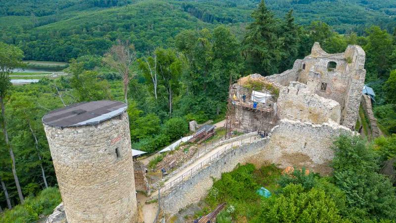 Hrad Cimburk u Koryčan